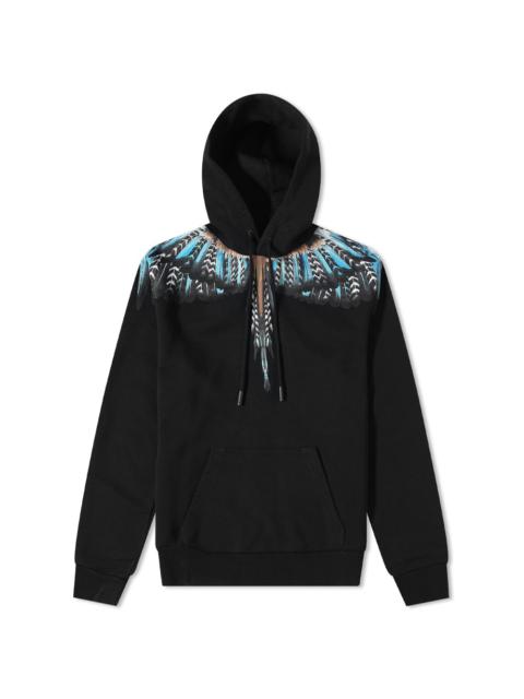 Marcelo Burlon County Of Milan Marcelo Burlon Grizzly Wings Popover Hoody