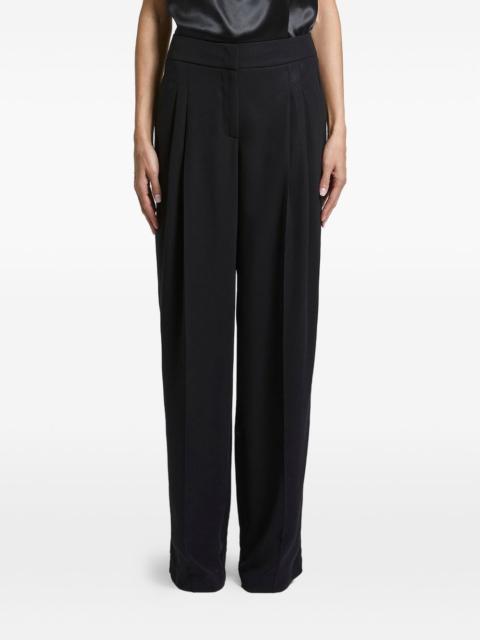 PESERICO pleated wide-leg trousers