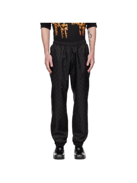MISBHV Black Monogram Trousers