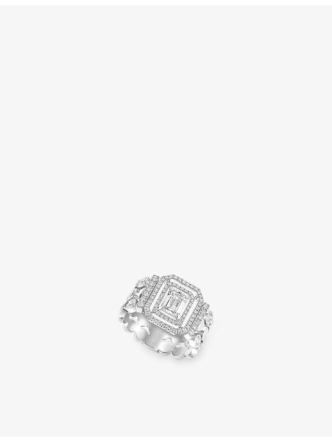 MESSIKA D-Vibes Multi Row 18ct Gold And 1.33ct Diamond Ring