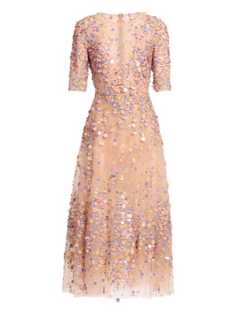ELIE SAAB sequin-embellished mini dress