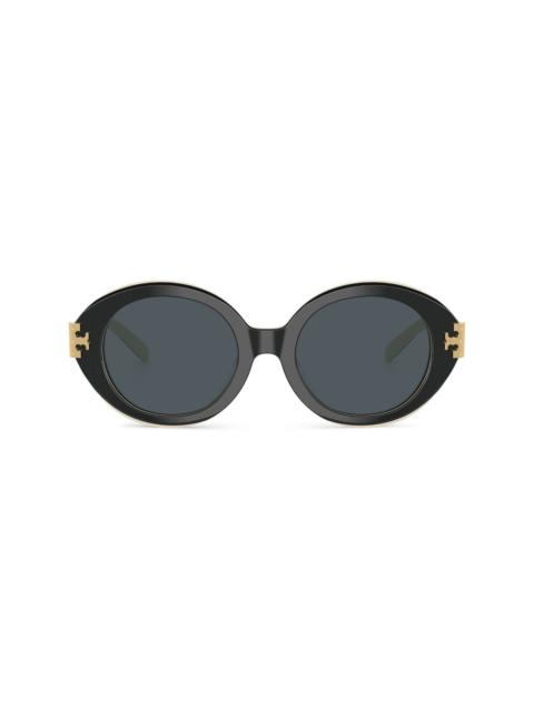 TORY BURCH round-frame sunglasses