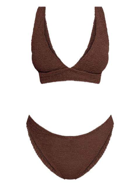 Hunza G Hunza G Metallic Crinkle Bikini