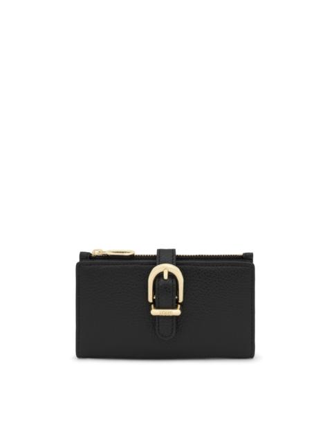 TOUS Black leather Card wallet TOUS Buckles