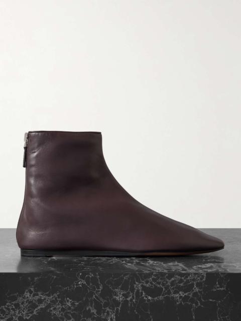 LE MONDE BÉRYL Luna leather ankle boots