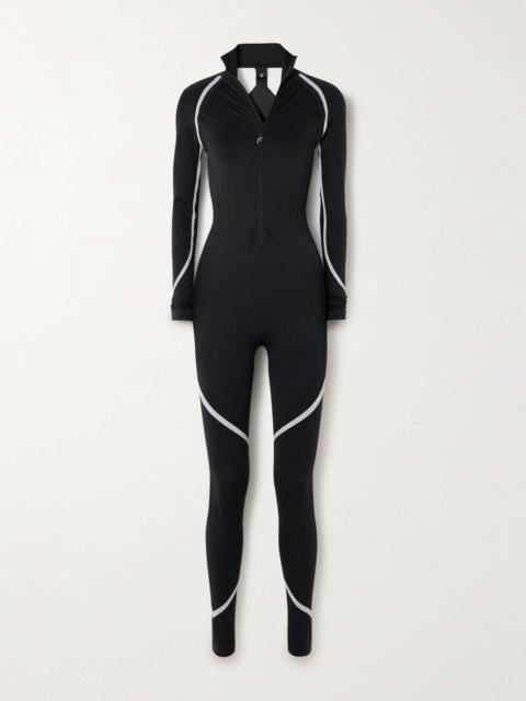 PERFECT MOMENT Stretch-knit ski jumpsuit