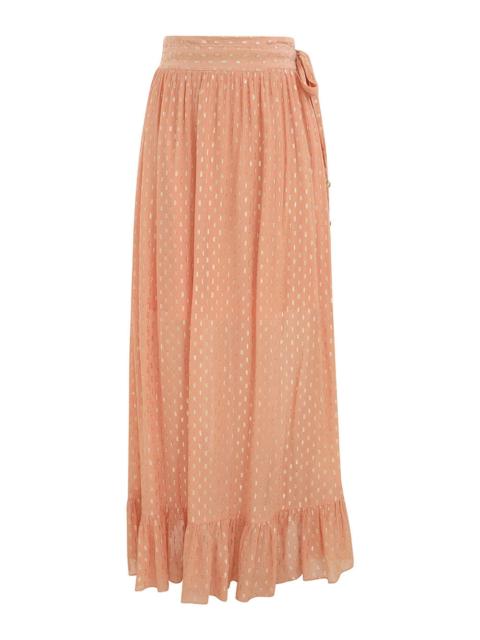 Zimmermann RHIANNON METALLIC FRILL SKIRT
