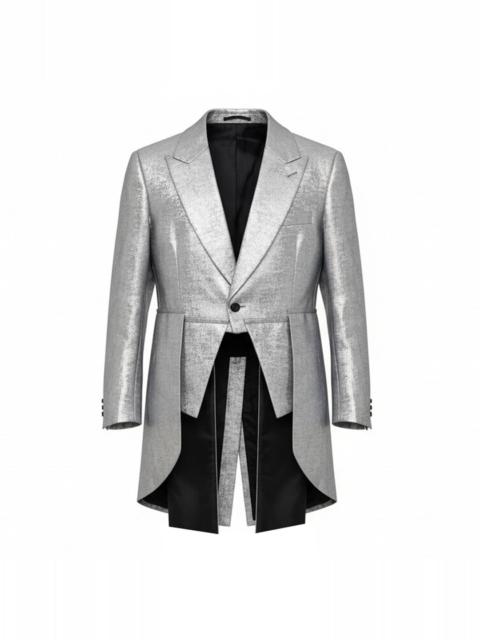 Comme des Garçons Homme Plus Foil Print Tailcoat Jacket