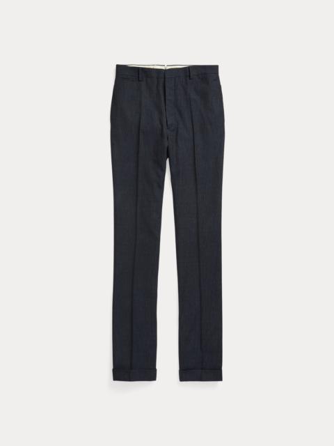 RRL by Ralph Lauren Slim Striped Herringbone Suit Trouser