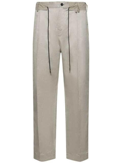 Cotton chino pants