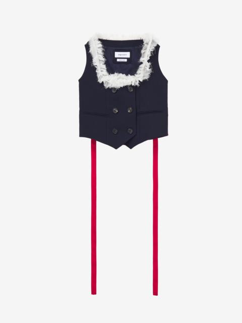 Alexander McQueen Double-Breasted Waistcoat