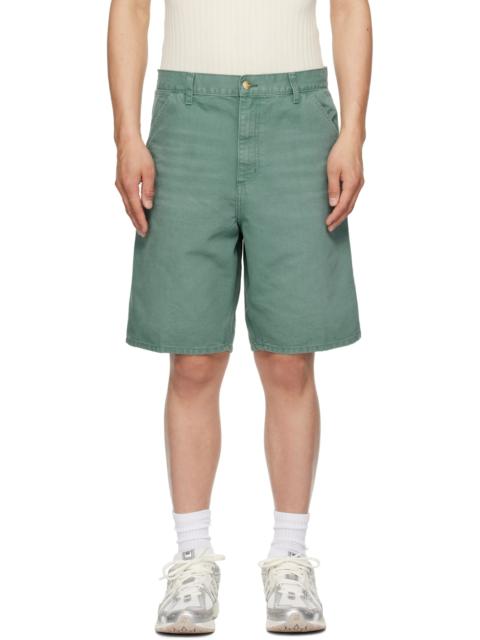 Carhartt Green Single Knee Shorts