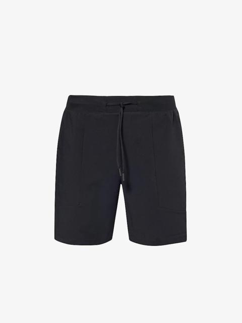 lululemon License To Train tapered-fit stretch recycled-nylon shorts