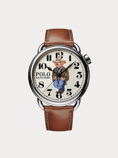 Polo Ralph Lauren 42 MM Cowboy Polo Bear Watch