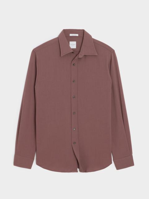 TODD SNYDER Italian Crepe Wool Shirt