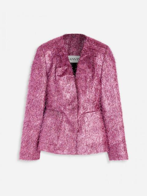 Lanvin FITTED JACKET WITH REMOVABLE COLLAR