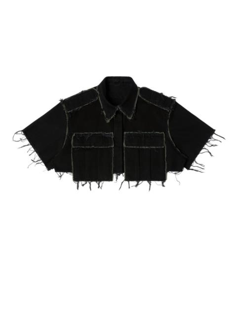 Heron Preston Rebuilt Denim Shirt