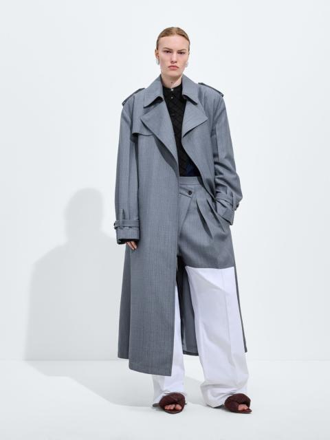 Bottega Veneta Wool And Mohair Trench Coat