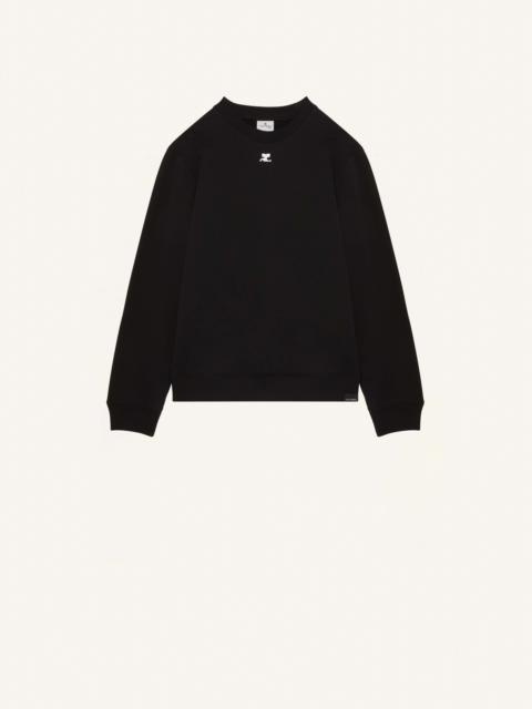 courrèges CREWNECK SWEATSHIRT