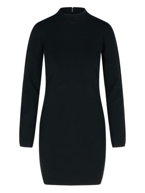 MICHAEL KORS mock-neck wool dress