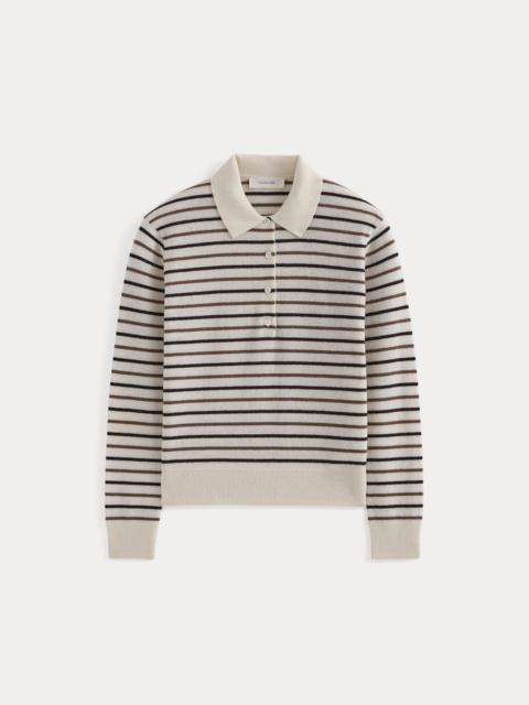 EVERLANE FINE CASHMERE CLASSIC POLO