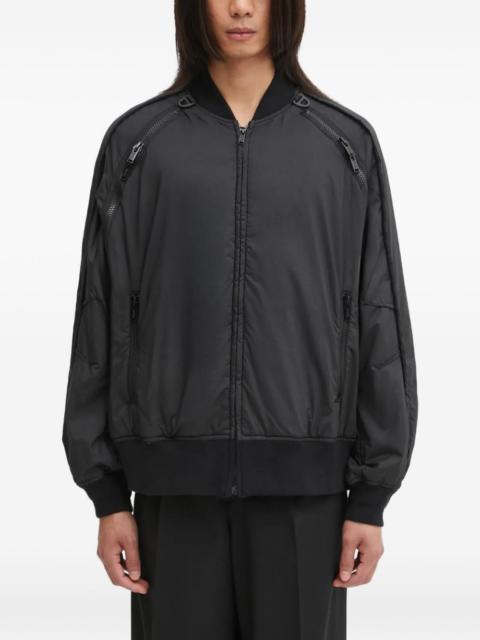 UNDERCOVER zip-detail bomber jacket