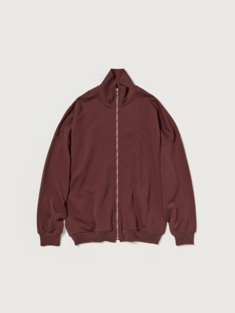 AURALEE SUPER HIGH GAUGE SWEAT ZIP BLOUSON