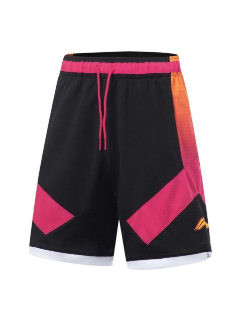 Li-Ning Li-Ning CBA All Star Game Basketball Shorts 'Black Pink' AAPT559-1