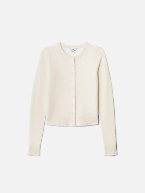 RE/DONE Cashmere Crewneck Cardigan - Ivory