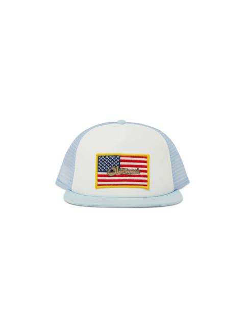 Supreme Supreme Name Plate Mesh Back 5-Panel 'Light Blue'