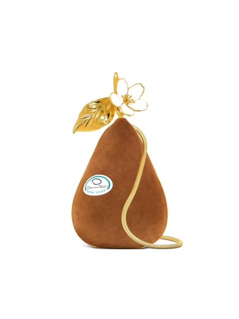 Oscar de la Renta pear-shape clutch bag