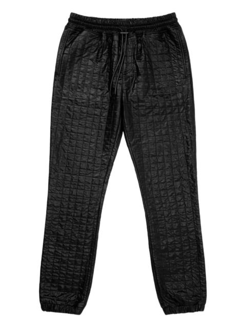 RTA Owen quilted track pants