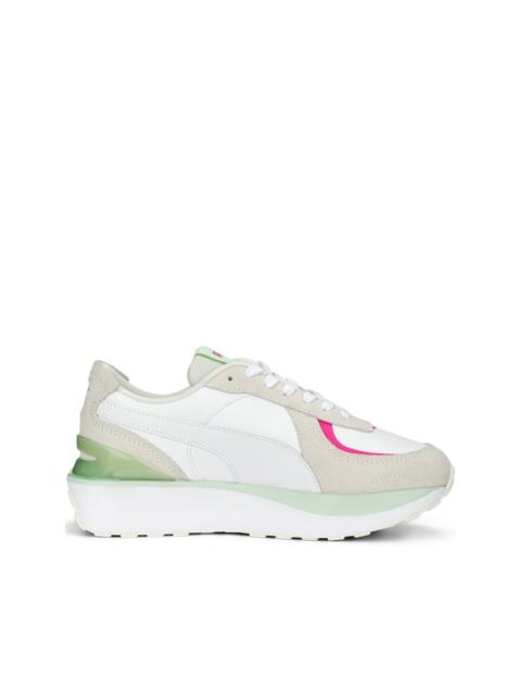 PUMA Cruise Rider Nu Brighter Days "White/Pink/Green" sneakers