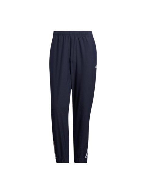 Men's adidas Contrasting Colors Stripe Small Label Bundle Feet Sports Pants/Trousers/Joggers Legenda