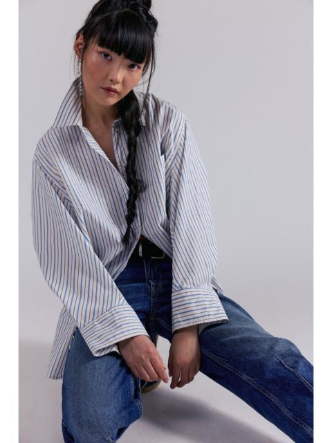 FREE PEOPLE Sabine Striped Articulated Shirt