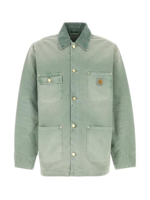 Carhartt WIP Sage green canvas OG Chore Coat
