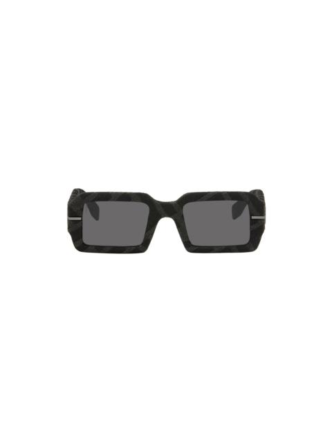 Gray Fendigraphy Sunglasses