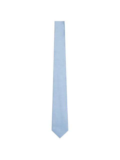 ZEGNA Blue Silk Tie