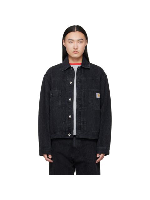 Carhartt WIP Black Belmar Denim Jacket