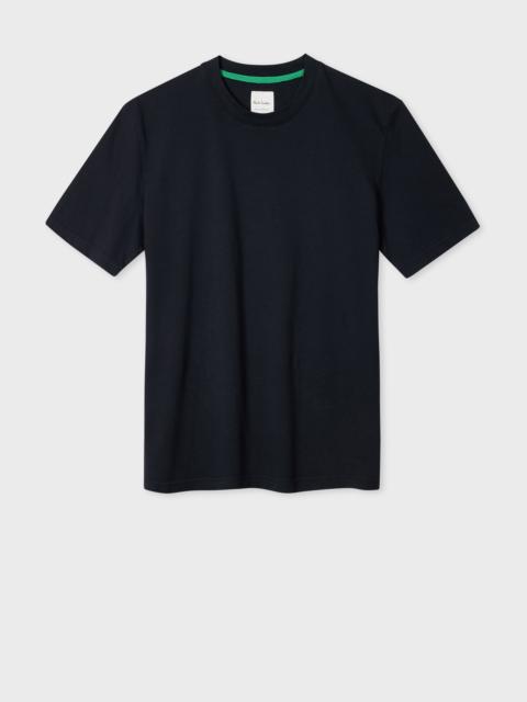 Paul Smith Navy Heavy Weight Cotton T-Shirt