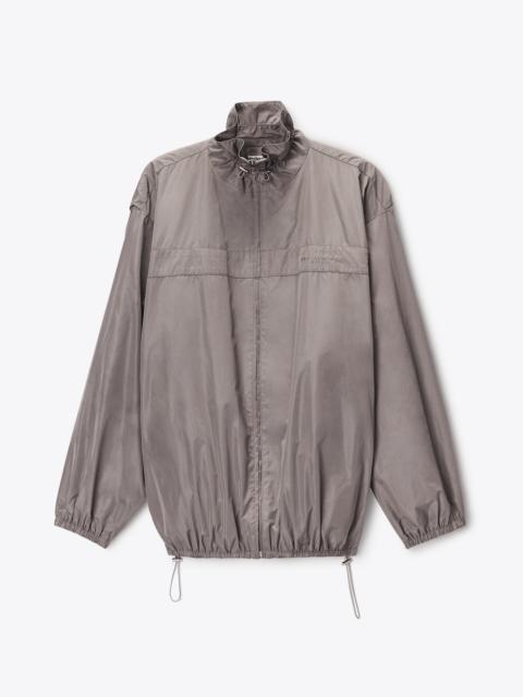 Alexander Wang oversized track jacket with gathered collar