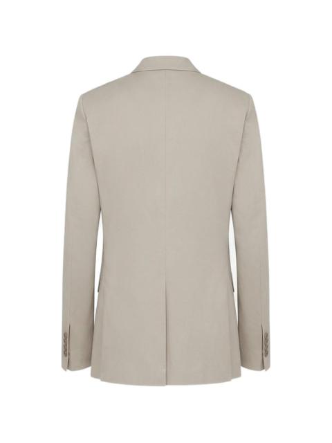 RIER peak-lapel single-breasted blazer
