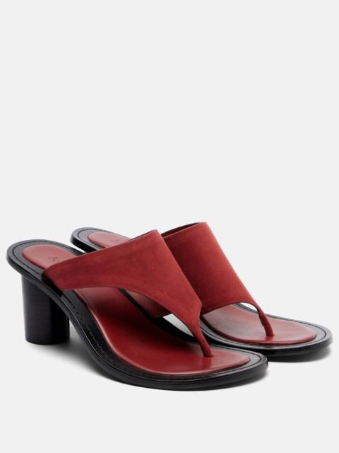 A.EMERY Hardie suede thong sandals