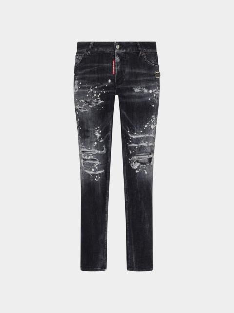 DSQUARED2 BLACK WASH JENNIFER JEANS
