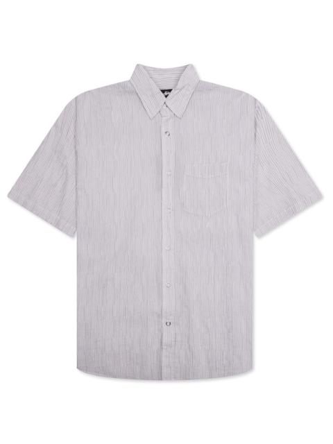 Stüssy WAVY STRIPED SHIRT - NATURAL