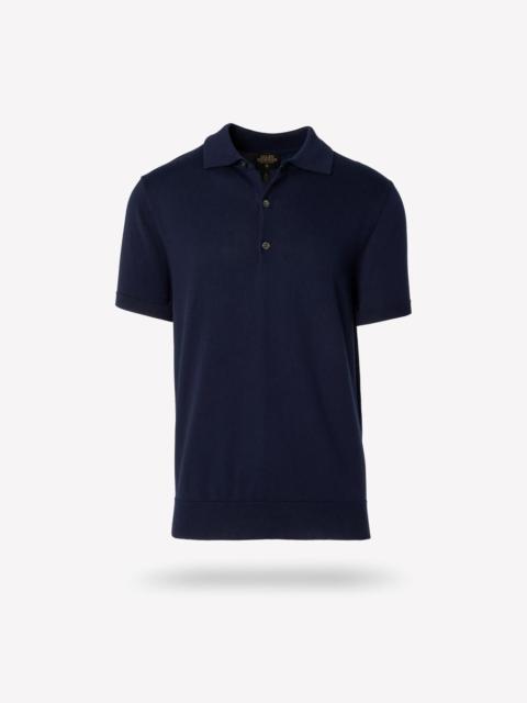 ALLEN EDMONDS Short Sleeve Knit Polo