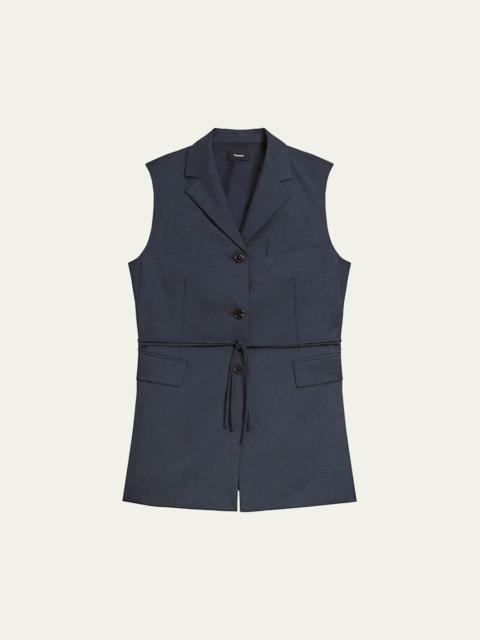 Theory Three-Button Slash Vest