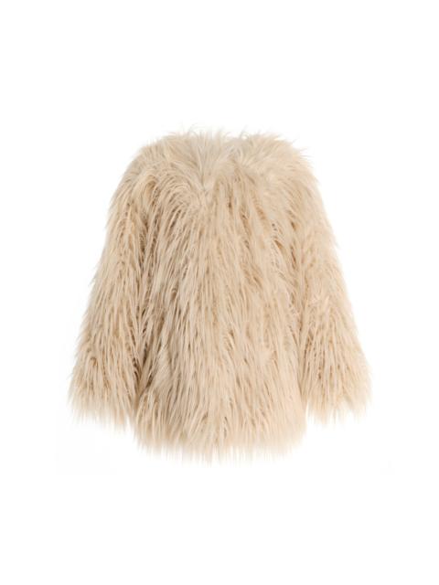 GOLDBERGH Elia Vegan Fur Coat neutral