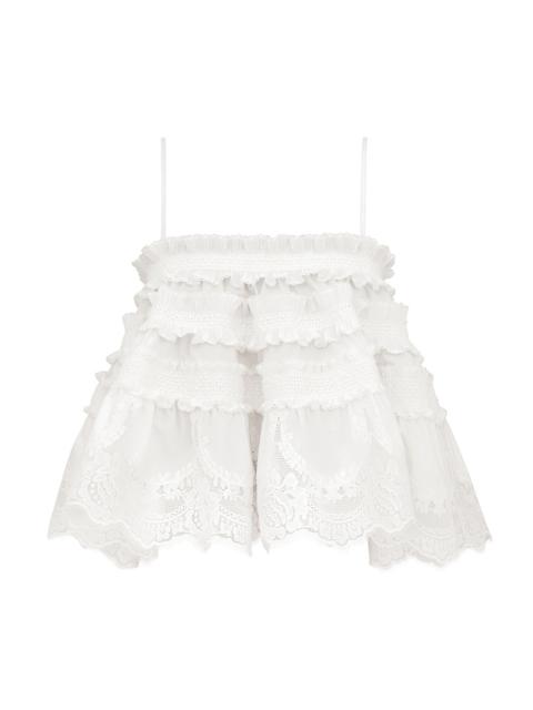 Zimmermann ALCHEMY SHIRRED BANDEAU