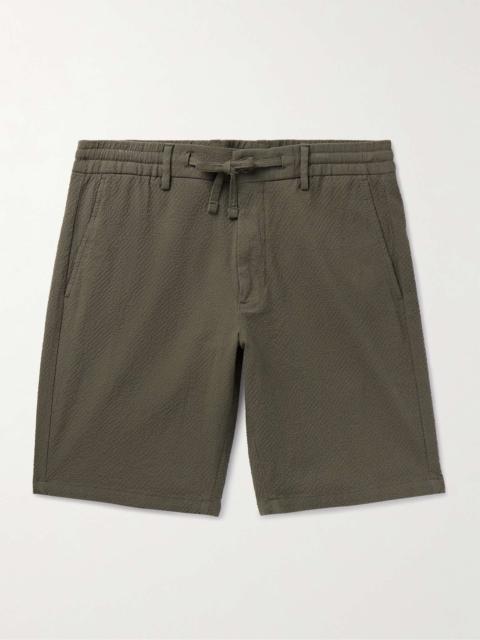 Seb 1040 Cotton-Blend Seersucker Shorts